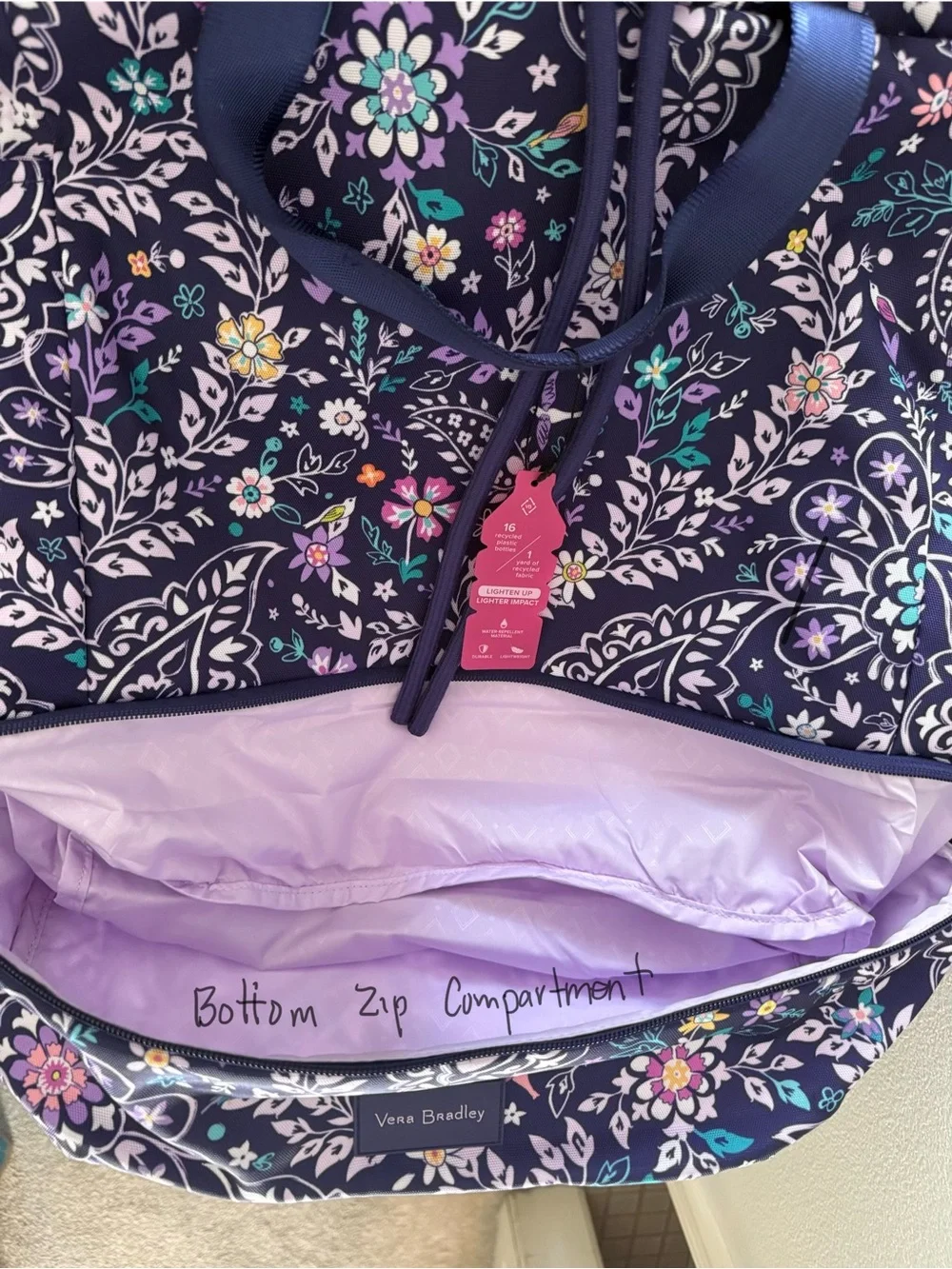 NWT Vera Bradley Reactive Sport Bag